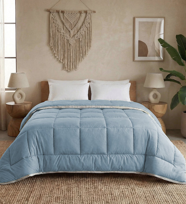 Lazy Dekbed Zonder Overtrek - 3D Air - Blauw