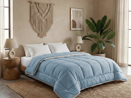 Lazy Dekbed Zonder Overtrek - 3D Air - Blauw