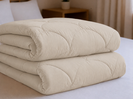 Lazy Zomerdekbed Zonder Overtrek - Uni - Licht Taupe