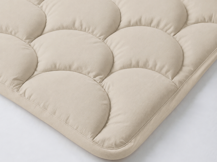 Lazy Zomerdekbed Zonder Overtrek - Uni - Licht Taupe