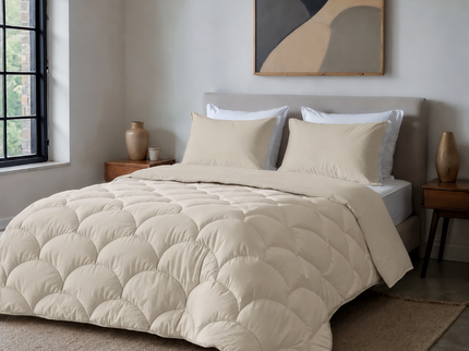 Lazy Zomerdekbed Zonder Overtrek - Uni - Licht Taupe