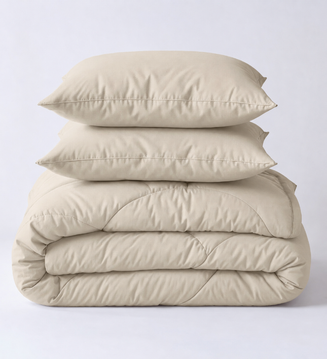 Lazy Zomerdekbed Zonder Overtrek - Licht Taupe