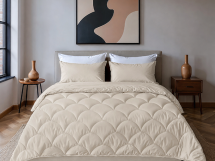 Lazy Zomerdekbed Zonder Overtrek - Uni - Licht Taupe