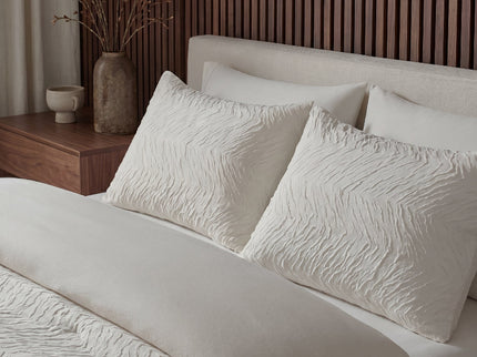 Lazy Dekbed Zonder Overtrek Salva - Beige/Off-White
