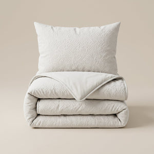 Lazy Dekbed Zonder Overtrek Salva - Beige/Off-White
