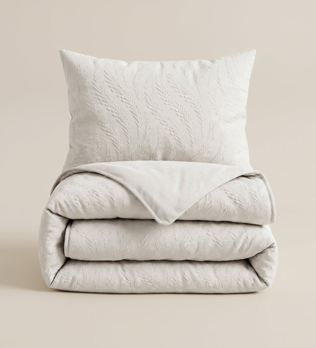 Lazy Dekbed Zonder Overtrek Rafa - Beige/Off-White