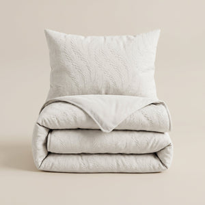 Lazy Dekbed Zonder Overtrek Rafa - Beige/Off-White