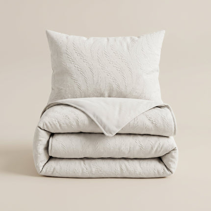 Lazy Dekbed Zonder Overtrek Rafa - Beige/Off-White