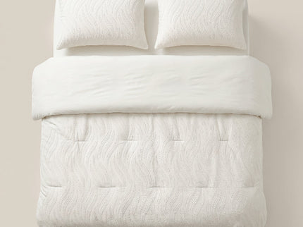 Lazy Dekbed Zonder Overtrek Rafa - Beige/Off-White