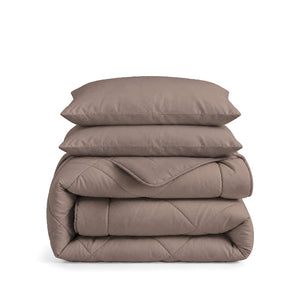 Easy Dekbed Zonder Overtrek Uni - Taupe