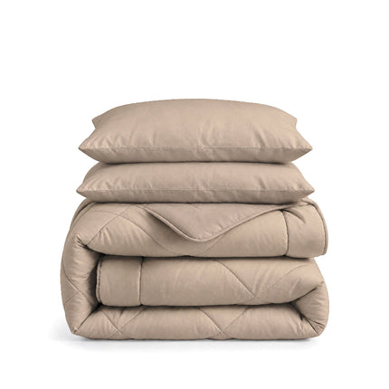Easy Dekbed Zonder Overtrek Uni - Beige