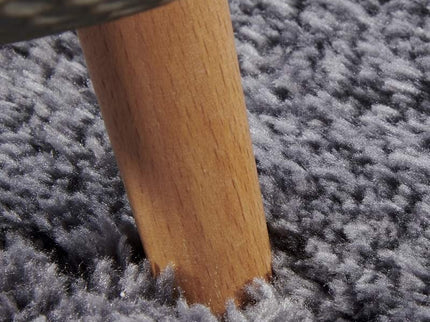 Vloerkleed Olaf Rond - Antraciet