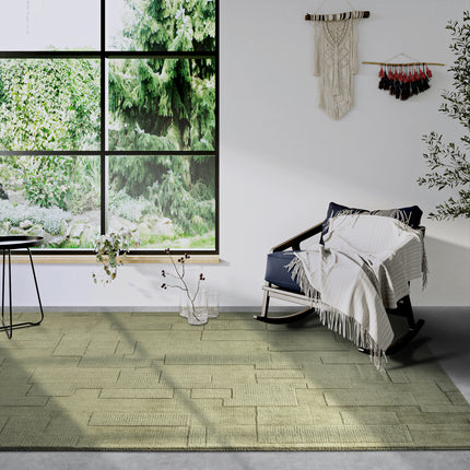 Vloerkleed Wilhelmine Rechthoekig - Groen