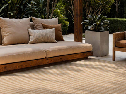 Vloerkleed Linley Rechthoekig - Jute wit