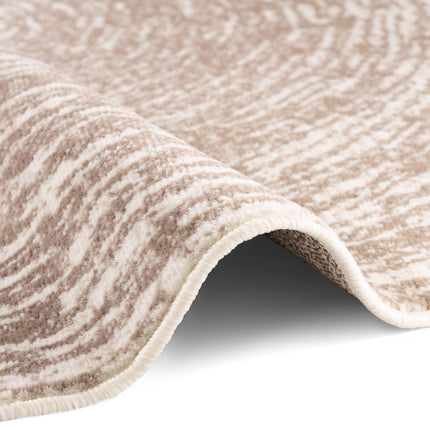 Vloerkleed Cavallo Rond - Creme beige