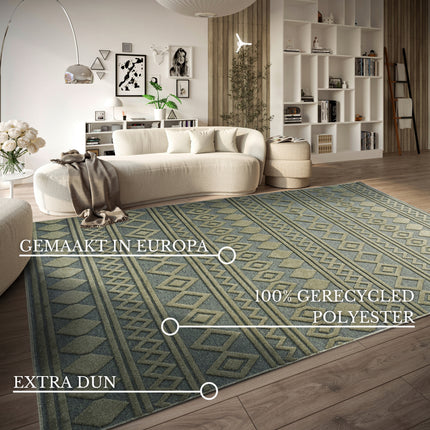 Vloerkleed Vintage Catherine - Groen