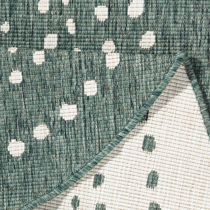 Vloerkleed Bali  - groen, creme