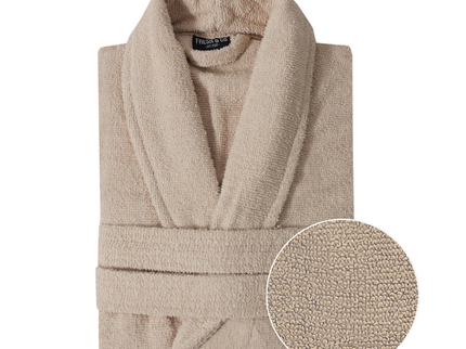 Luxe Badjas Bouclé - Beige