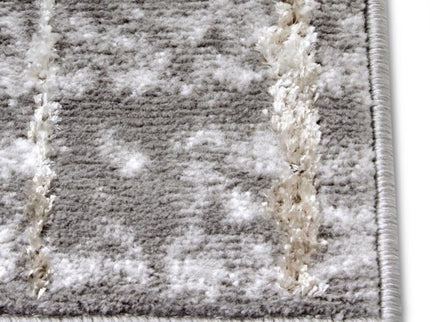 Vloerkleed Abstract - Creme / Grijs