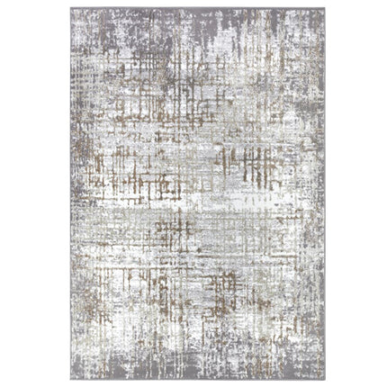 Vloerkleed Abstract - Creme / Grijs