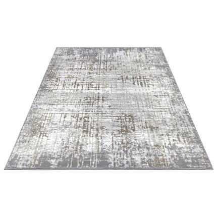 Vloerkleed Abstract - Creme / Grijs