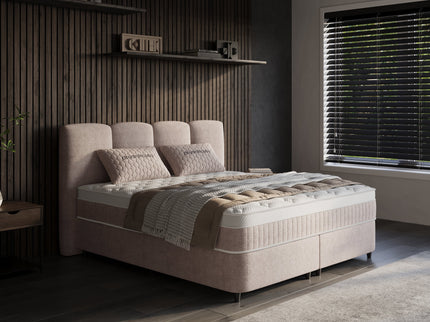 Boxspring met Opbergruimte - Allure - Taupe