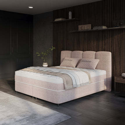 Boxspring met Opbergruimte - Allure - Taupe