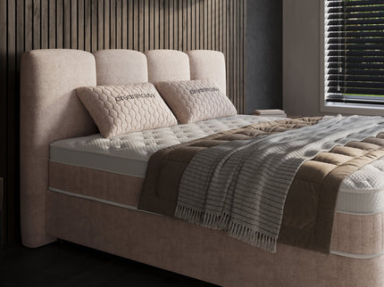 Boxspring met Opbergruimte - Allure - Taupe
