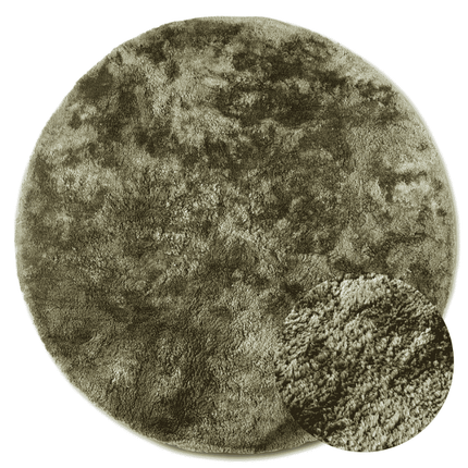 Vloerkleed Calida Rond - Groen