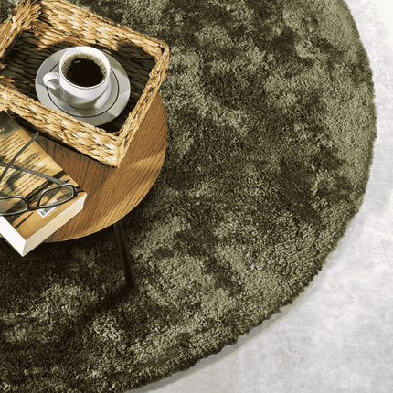 Vloerkleed Calida Rond - Groen