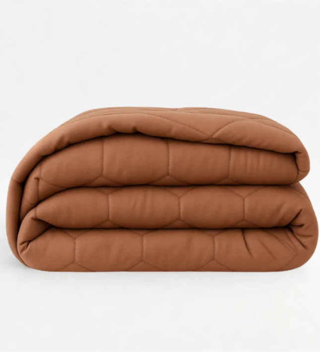 Easy Dekbed Zonder Overtrek - Mocha Mousse