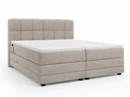 Elektrische Boxspring Lucca - Beige
