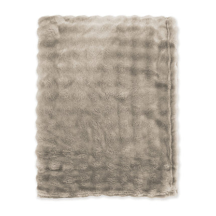 Bedsprei Ribbed Comfort - Taupe
