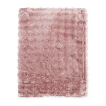 Bedsprei Ribbed Comfort - Oud Roze