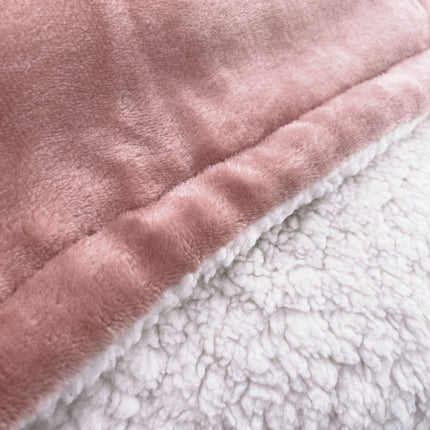 Bedsprei Snowy Hug - Oud Roze