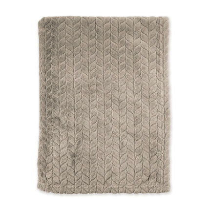 Bedsprei Twill Touch - Taupe