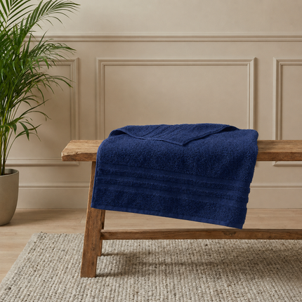 Badlaken Katoen - Navy