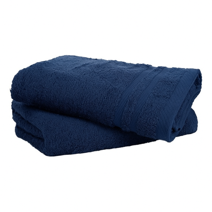 2-PACK Handdoek Katoen - Navy