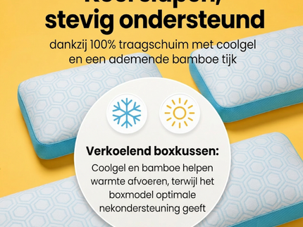 Boxkussen - Cool Touch Technology