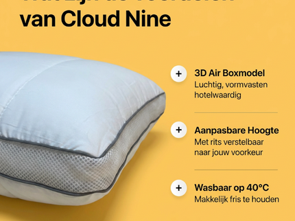 Boxkussen - 3D Air Premium