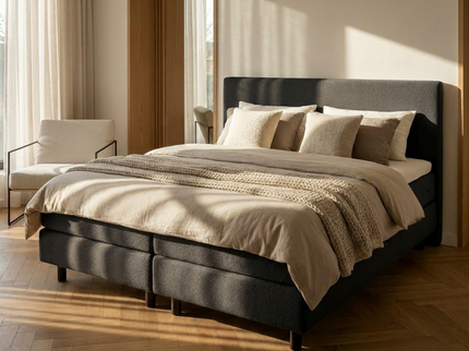 Boxspring Hotel - Antraciet