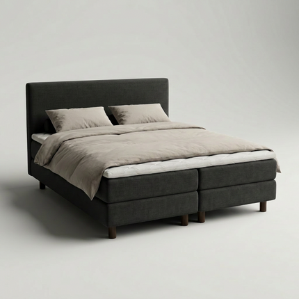 Boxspring Hotel - Antraciet