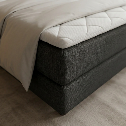 Boxspring Hotel - Antraciet