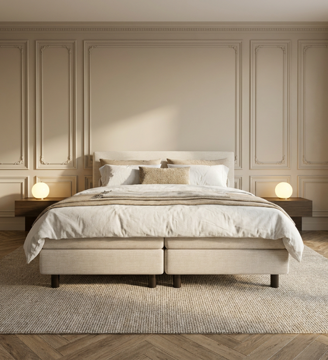 Boxspring Hotel - Beige