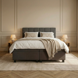 Boxspring Hotel - Wide - Antraciet