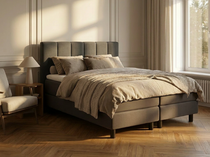 Boxspring Hotel - Wide - Antraciet