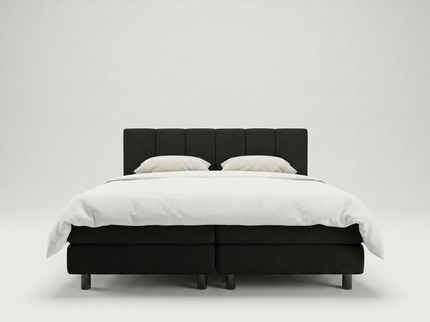 Boxspring Hotel - Wide - Zwart