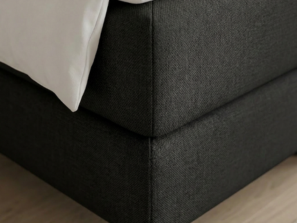 Boxspring Hotel - Wide - Zwart