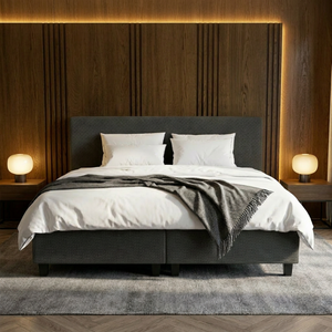 Boxspring Hotel Suite - Antraciet