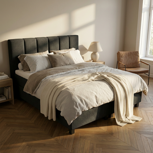 Boxspring Hotel Suite - Wide - Antraciet